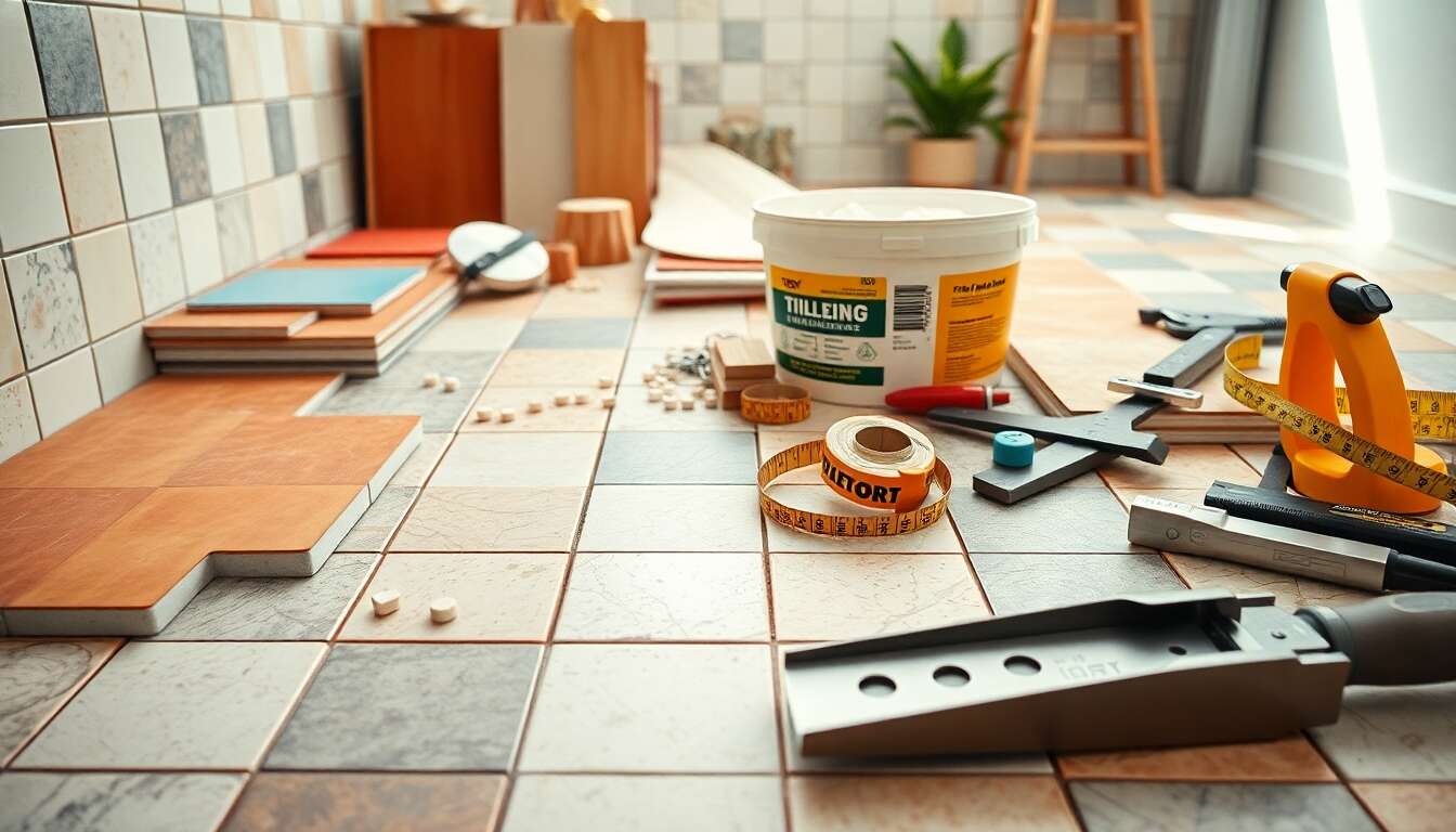 Guide du calepinage : démarrer la pose de carrelage au sol