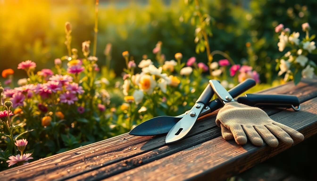 Les outils indispensables pour entretenir votre jardin