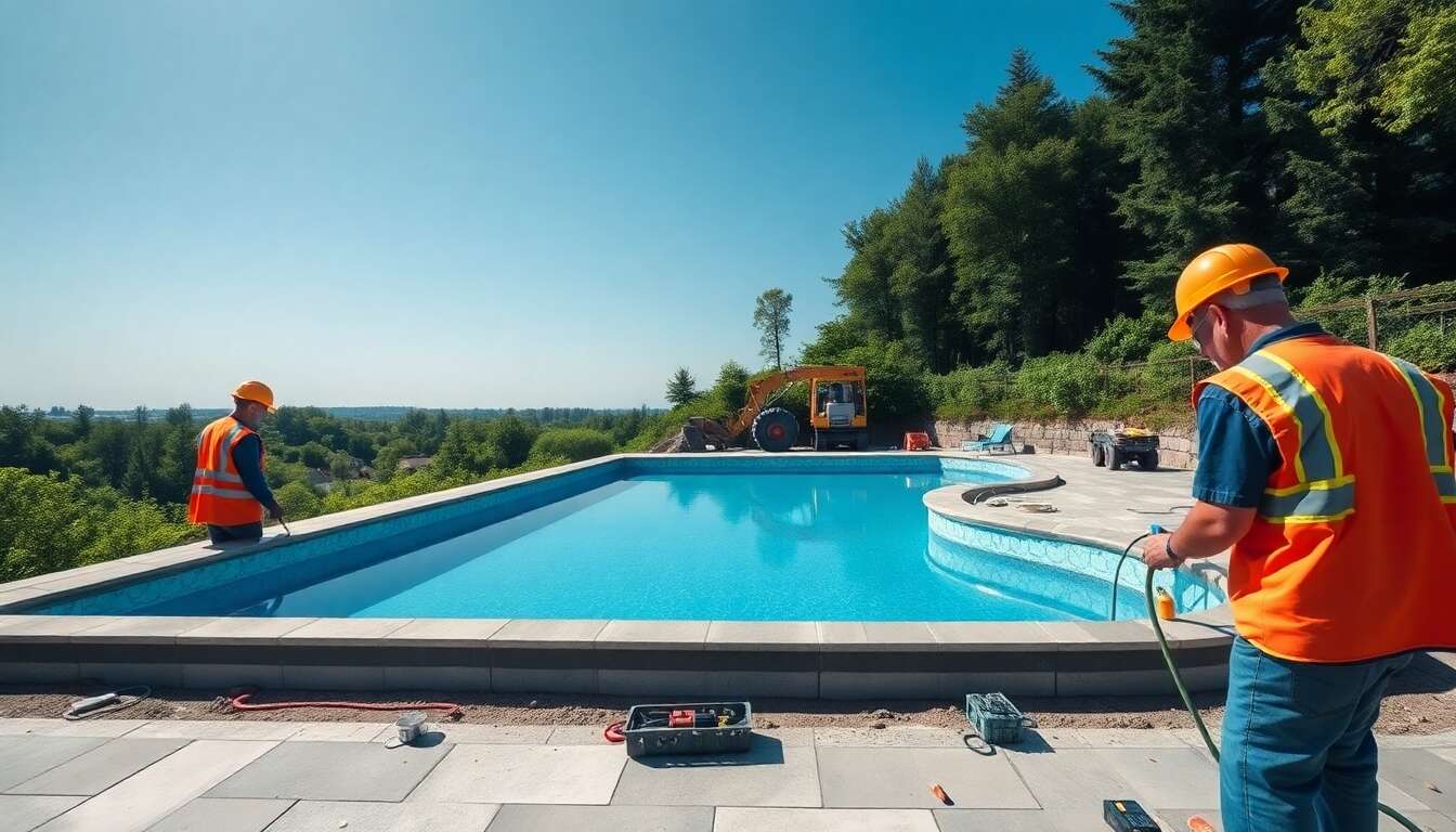 Les étapes essentielles de la construction Les étapes essentielles de la construction