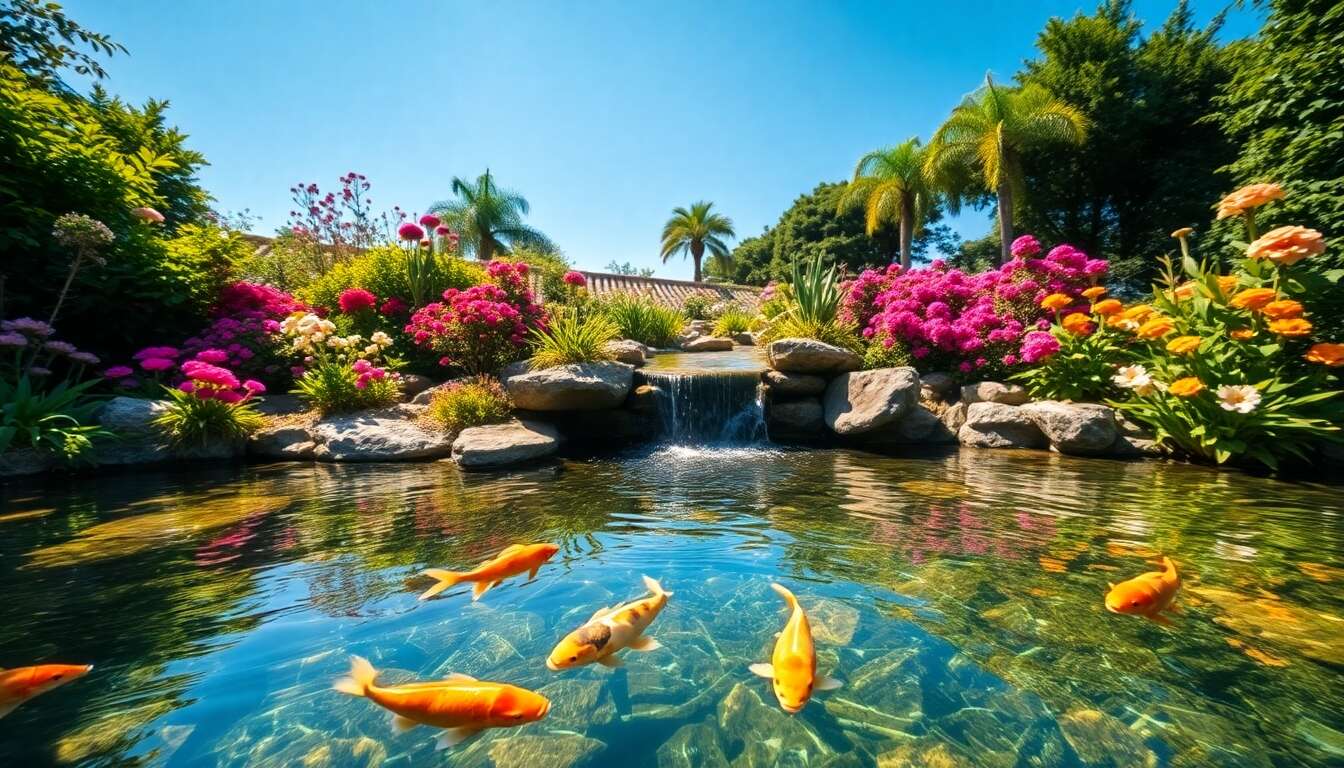 Comment garder une eau claire dans votre bassin de jardin ?