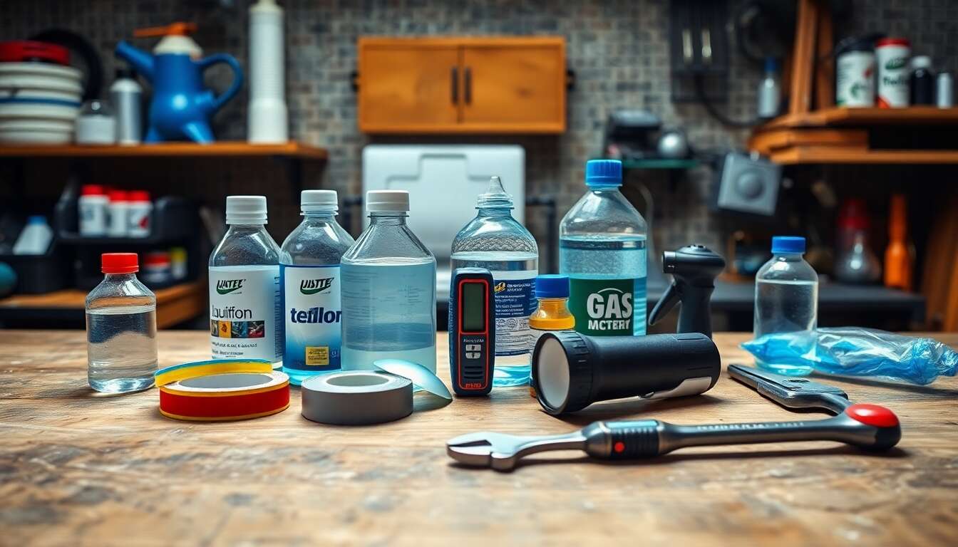 Comment réparer une fuite de gaz : guide bricolage