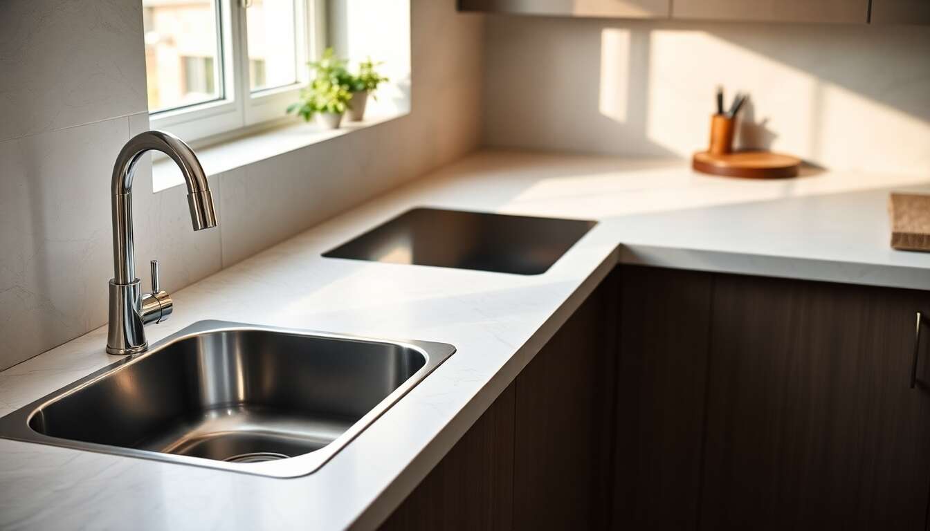 Matériaux et entretien : impact sur le choix d'un évier Matériaux et entretien : impact sur le choix d'un évier