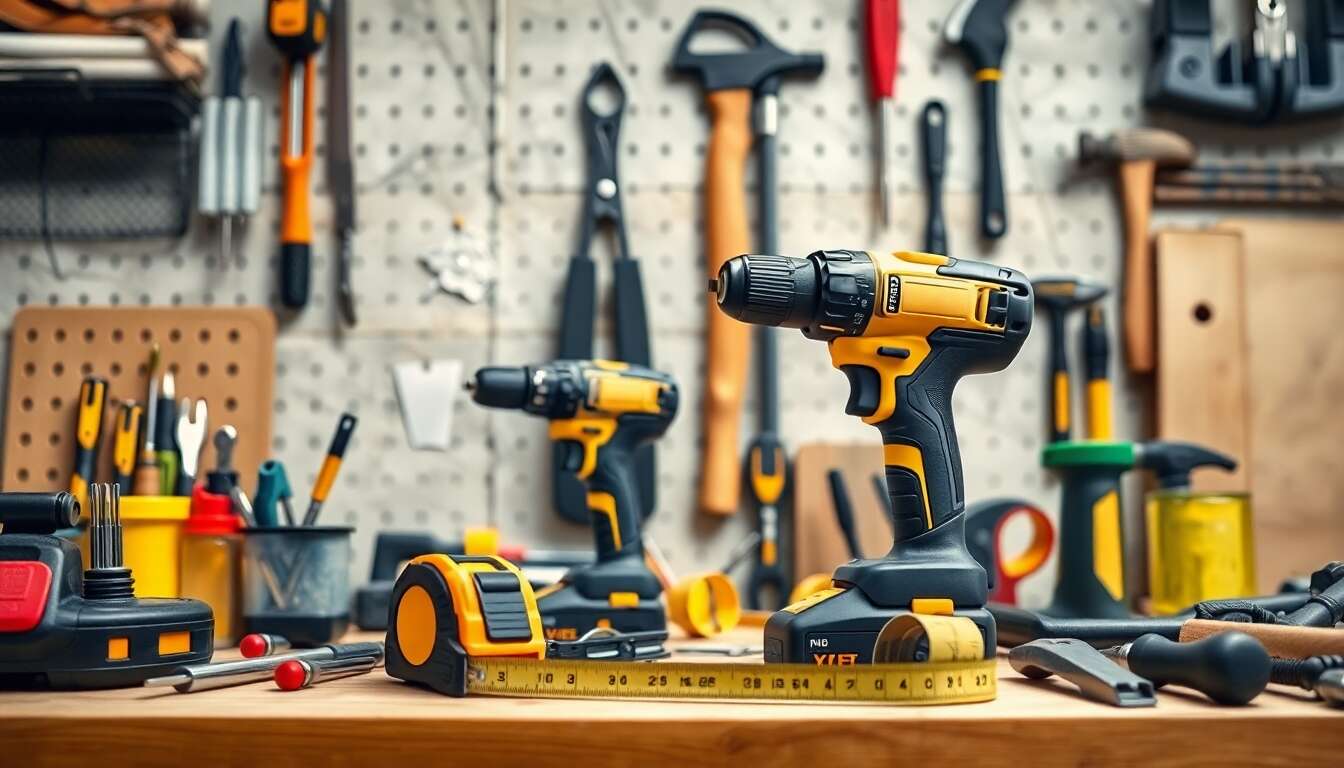 Les outils de bricolage les plus utilisés 2025