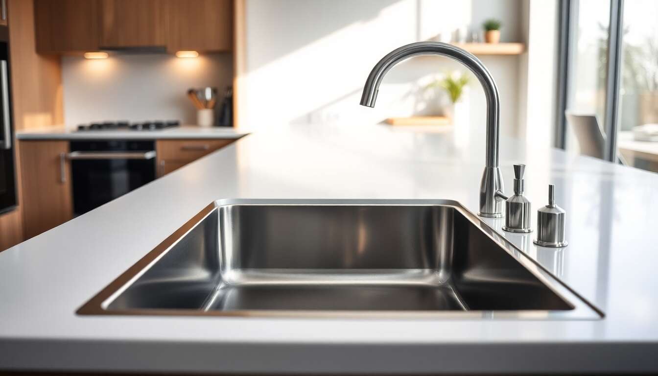 évier en acier inoxydable : élégance et durabilité évier en acier inoxydable : élégance et durabilité