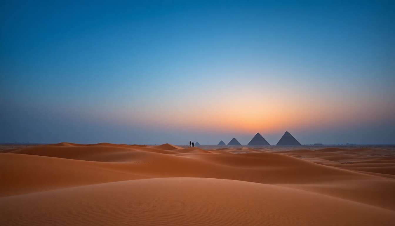 Découverte des paysages désertiques d'égypte Découverte des paysages désertiques d'égypte