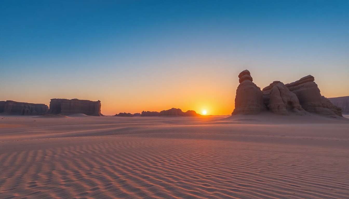 Le magnifique désert blanc Le magnifique désert blanc